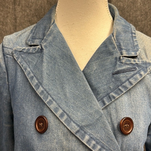 Marc Jacobs Blue Jean Jacket Double-Breasted - Picture 3 of 10